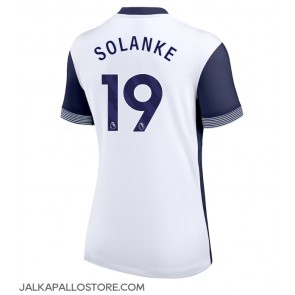 Tottenham Hotspur Dominic Solanke #19 Kotipaita Naisten 2024-25 Lyhythihainen